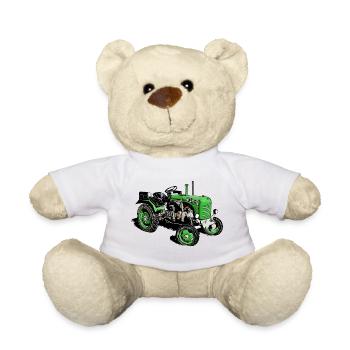 Tractor Type 80 - Teddy Bear - white - Front