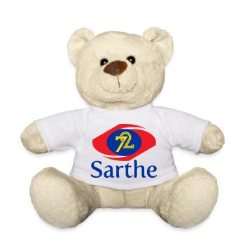 Sarthe - Nounours - blanc - Devant