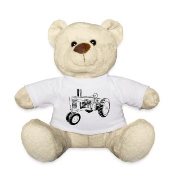 Model A Traktor - Teddy - Weiß - Vorne