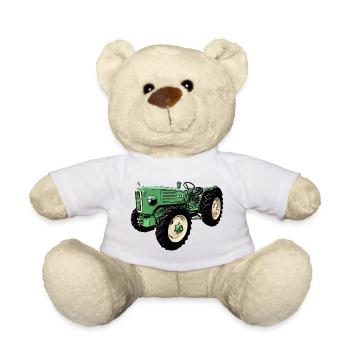 Tracteur agricole Diesel 4N2 pour homme - Nounours - blanc - Devant