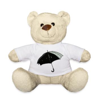 Parapluie - Nounours - blanc - Devant