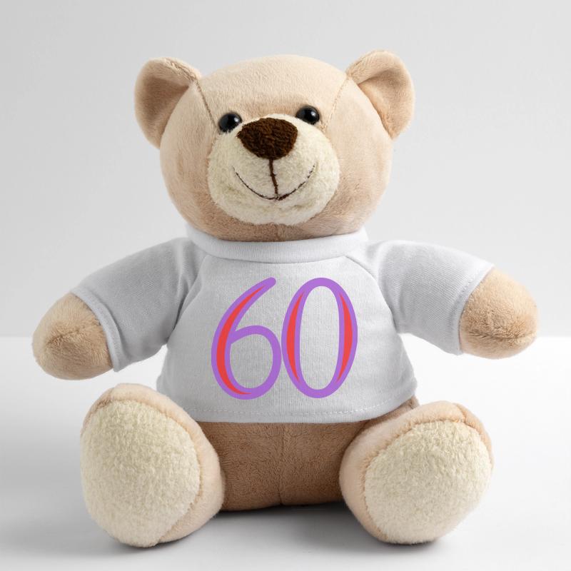 60. 60 YEARS Teddy Bear