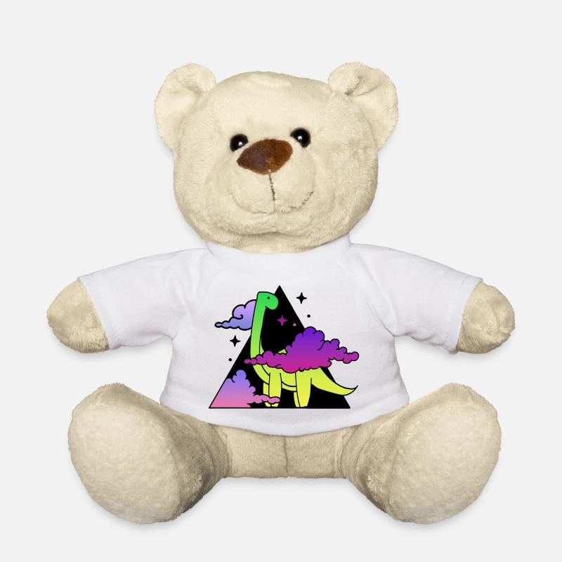 Dino montain - Nounours - blanc