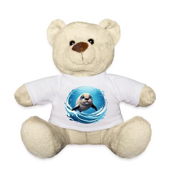 Phoque - Nounours - blanc - Devant