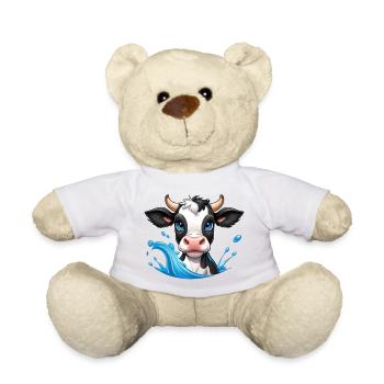 Dearest dairy cow - Teddy Bear - white - Front