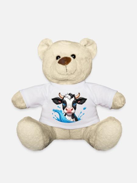 Chère vache laitière - Nounours - blanc