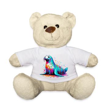 Seal - Teddy Bear - white - Front