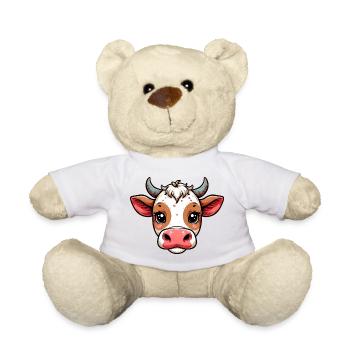 Vache - Nounours - blanc - Devant