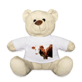 Kuh - Teddy - Weiß - Vorne