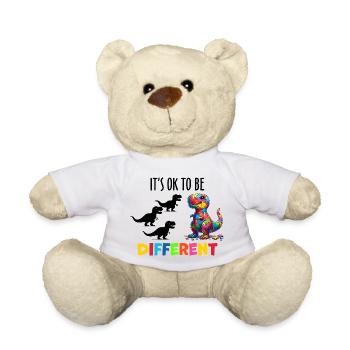 Autismus Superheld Betreuer Puzzle Kinder Geschenk - Teddy - Weiß - Vorne