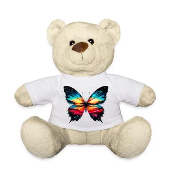 Schmetterling - Teddy - Weiß - Vorne