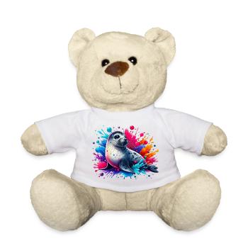 Seal - Teddy Bear - white - Front