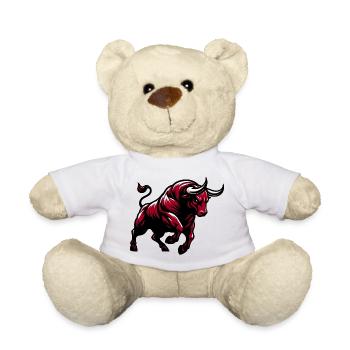 Stier - Teddy - Weiß - Vorne