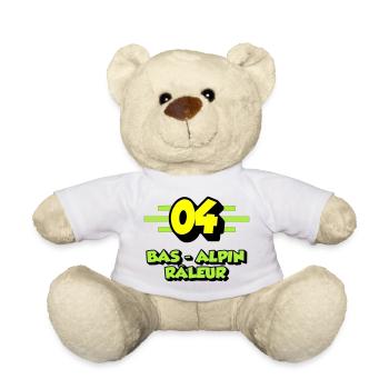 Grumbling Alpine Bottom - Teddy Bear - white - Front