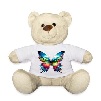 Papillon - Nounours - blanc - Devant