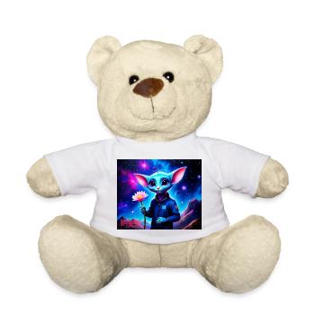 Wonky Mouse - Teddy Bear - white - Front