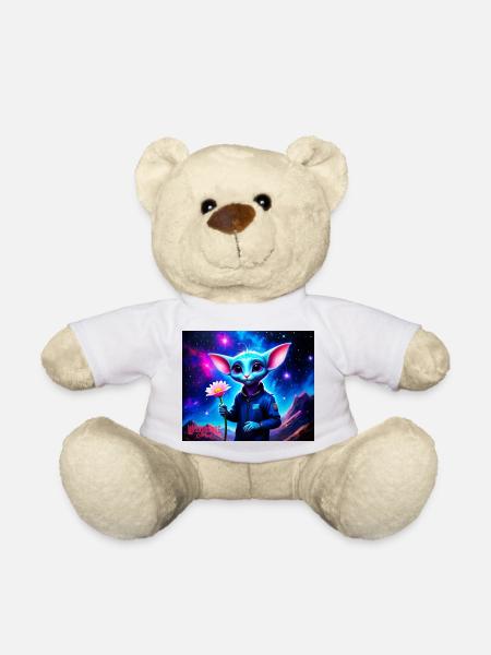 Wonky Maus - Teddy - Weiß