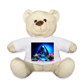 water drops - Teddy Bear - white - Front