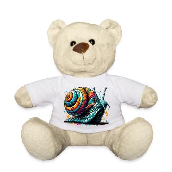Escargot - Nounours - blanc - Devant