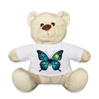 Butterfly - Teddy Bear - white - Front