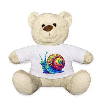 Escargot - Nounours - blanc - Devant
