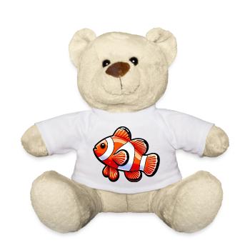 Clownfisch - Teddy - Weiß - Vorne