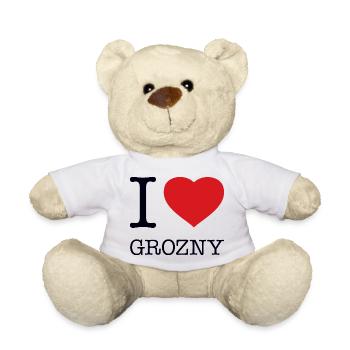 I LOVE GROZNY - Teddy - Weiß - Vorne