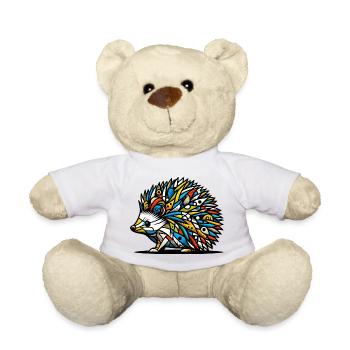 Hérisson - Nounours - blanc - Devant