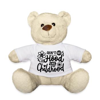 Kindheit Lustige Sprüche - Teddy - Weiß - Vorne