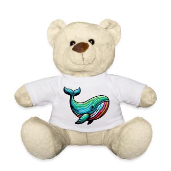 Wal - Teddy - Weiß - Vorne
