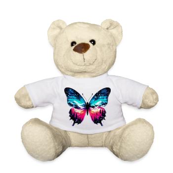 Papillon - Nounours - blanc - Devant