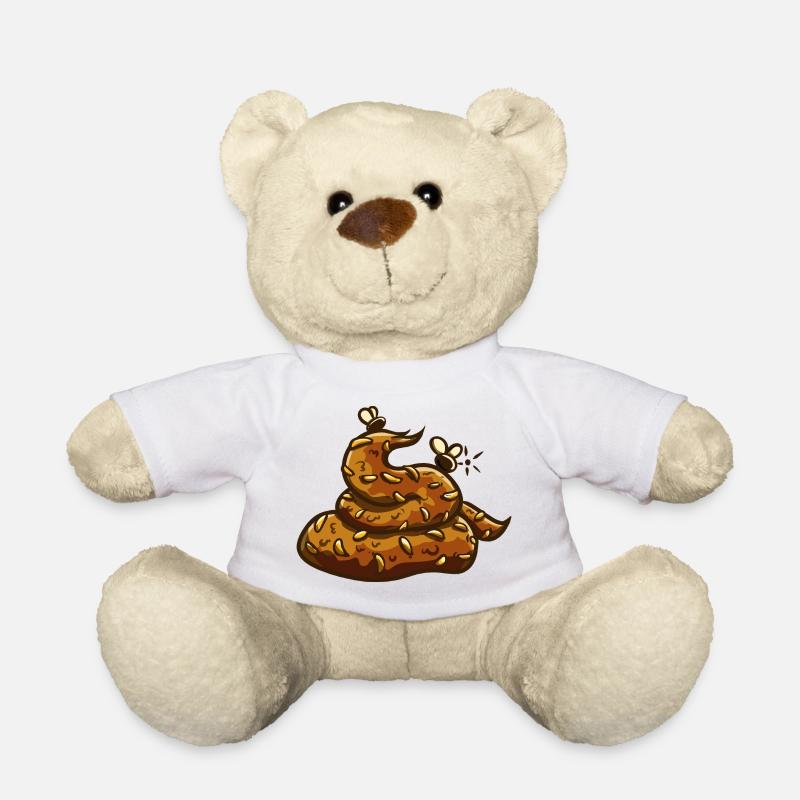 Tas de caca Uahaha ! - Nounours - blanc