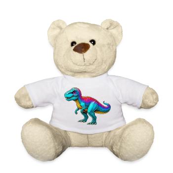 Dinosaurier - Teddy - Weiß - Vorne