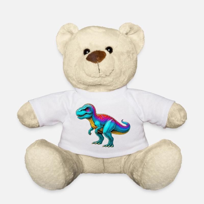 Dinosaurier - Teddy - Weiß