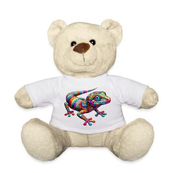 Gecko - Teddy Bear - white - Front