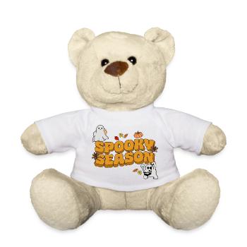 halloween spooky season - Teddy - Weiß - Vorne