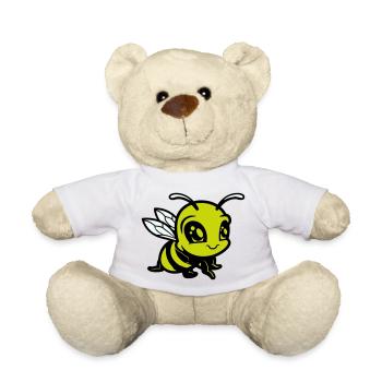 Bee Bumblebee Comic - Teddy Bear - white - Front