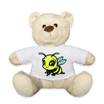 Bee Bumblebee Comic - Teddy Bear - white - Front