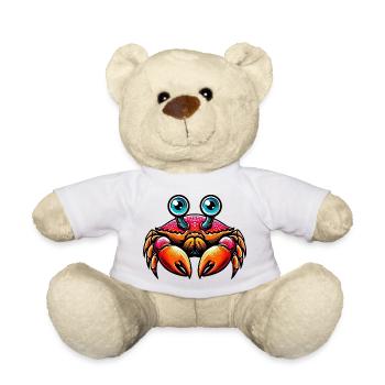 Crabe - Nounours - blanc - Devant