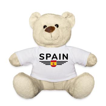 I Love Spain, Design T-Shirt Outfit - Teddy Bear - white - Front