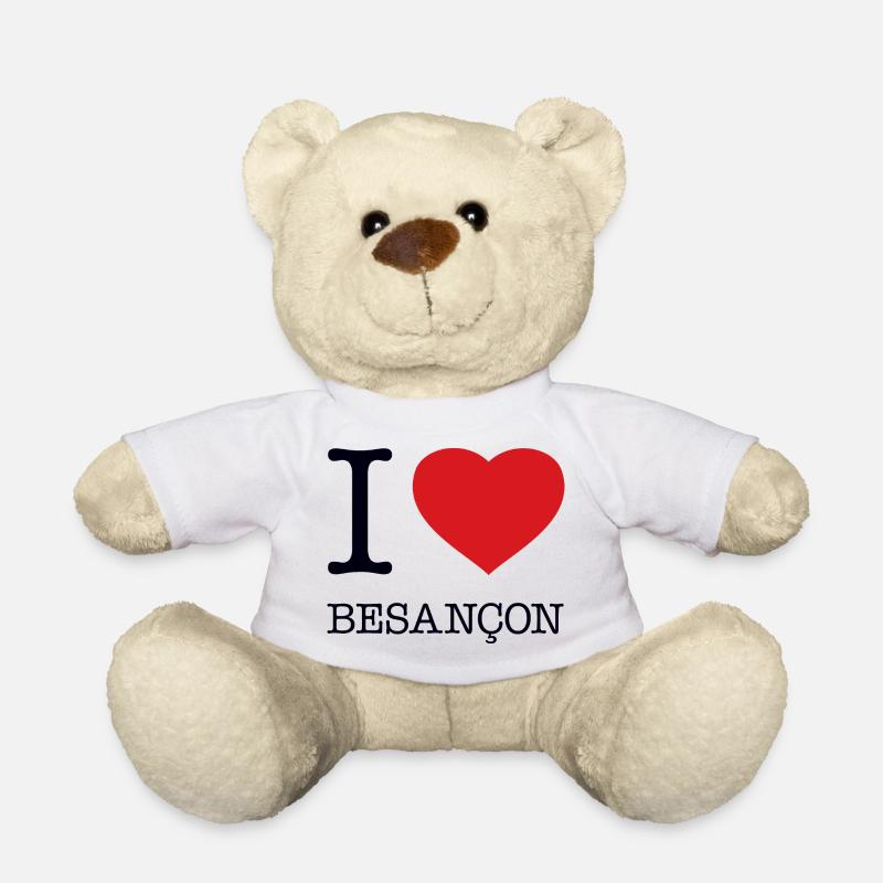 J’ADORE BESANÇON - Nounours - blanc