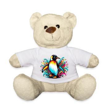 Penguin - Teddy Bear - white - Front
