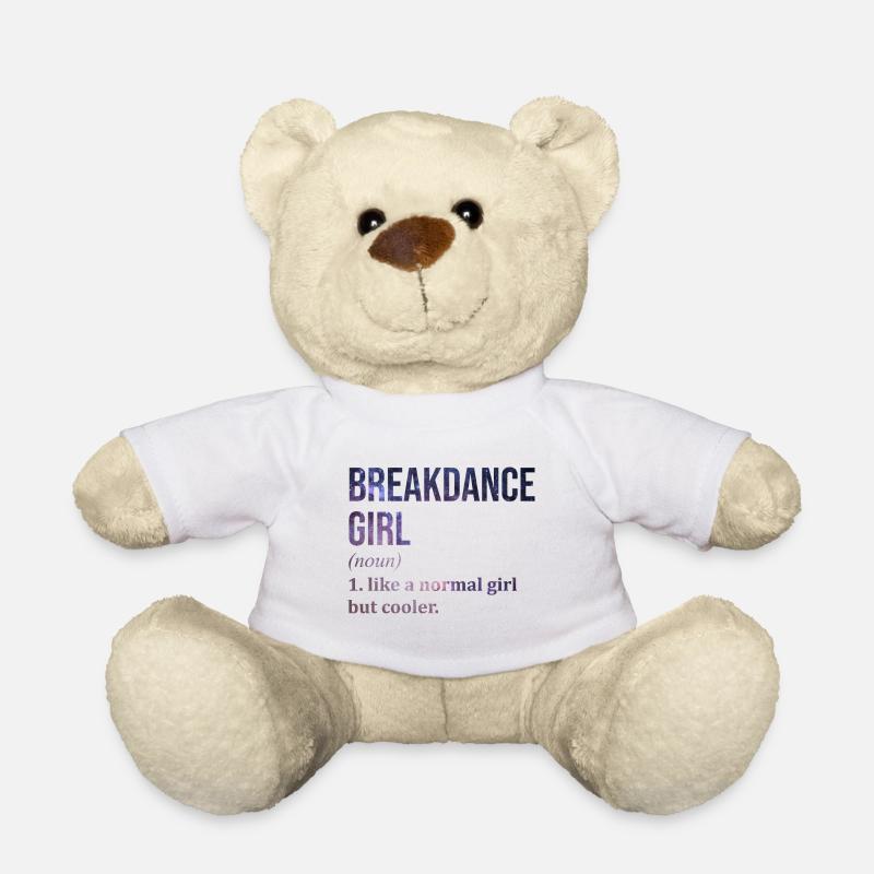 Breakdance - Teddy - Weiß