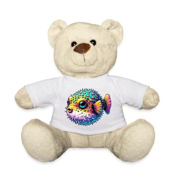 Kugelfisch - Teddy - Weiß - Vorne
