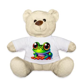 Grenouille - Nounours - blanc - Devant