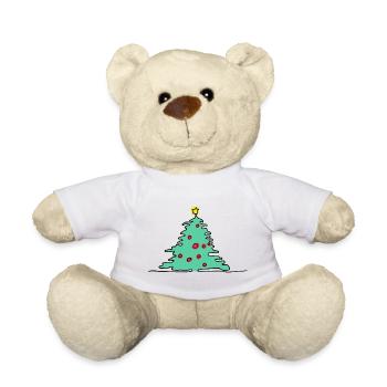 Christmas tree green - Teddy - Weiß - Vorne