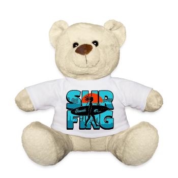 surf hawaii - Teddy Bear - white - Front
