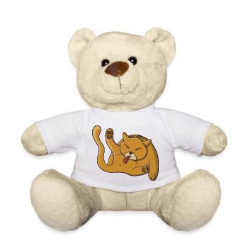 Bath Time - Teddy Bear - white - Front