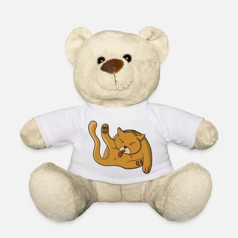 Bath Time - Teddy Bear - white