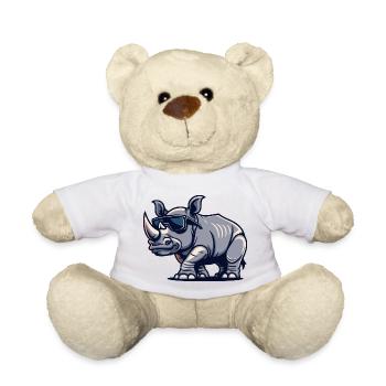 Rhino Comic Cool - Teddy Bear - white - Front